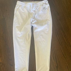 NWT Zyia white joggers